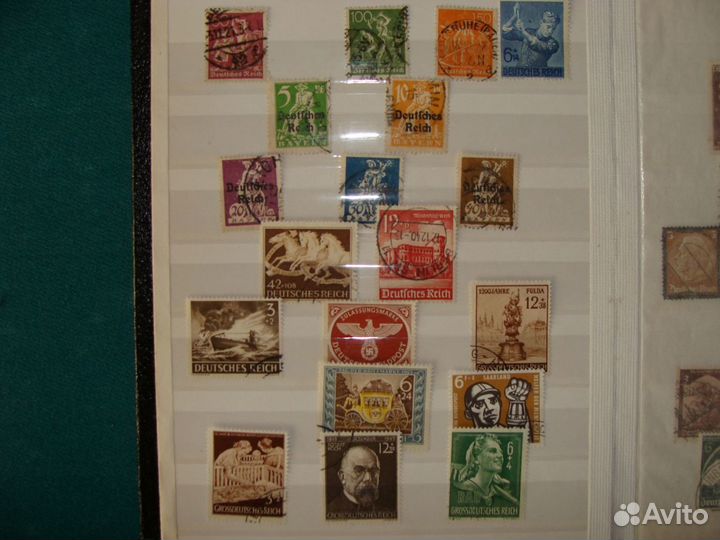 Марки Германии 30-40-х годов прошлого века