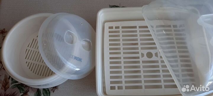 Набор пароварок для микроволновой печи