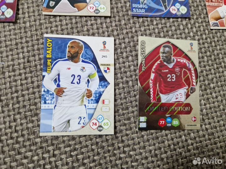 Спортивные карточки 2018