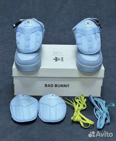 Bad Bunny x Adidas Forum Buckle Low Blue Tint