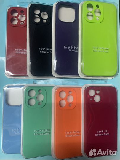 Силиконовые чехлы 360 для iPhone 14