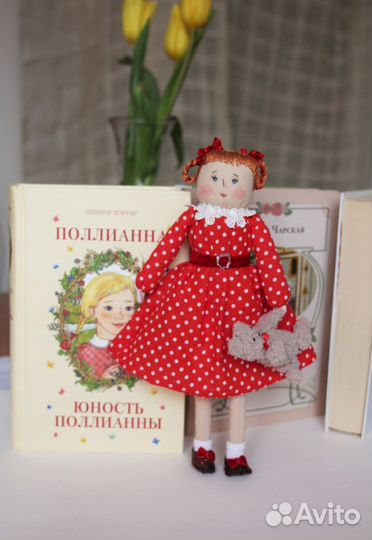 Кукла СССР текстильная