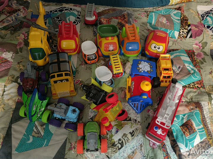 Детские машинки игрушки пакетом