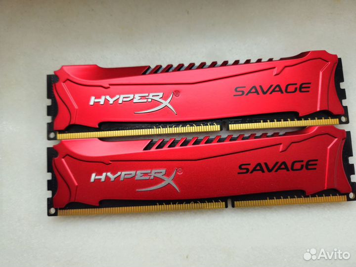 Оперативная память 4Gb DDR3 Kingston HyperX Savage