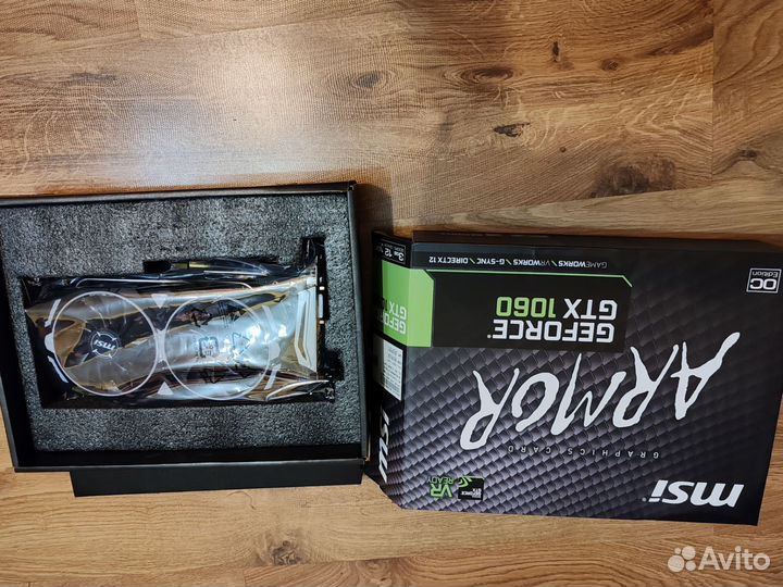 Видеокарта MSI Geforce GTX 1060 3gb