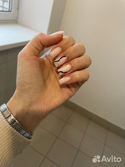 Маникюр с покрытием, Педикюр SMART с покрытием