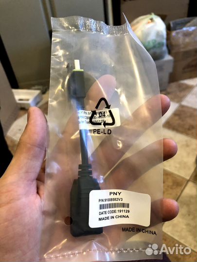 Переходник/адаптер mini DisplayPort-DisplayPort