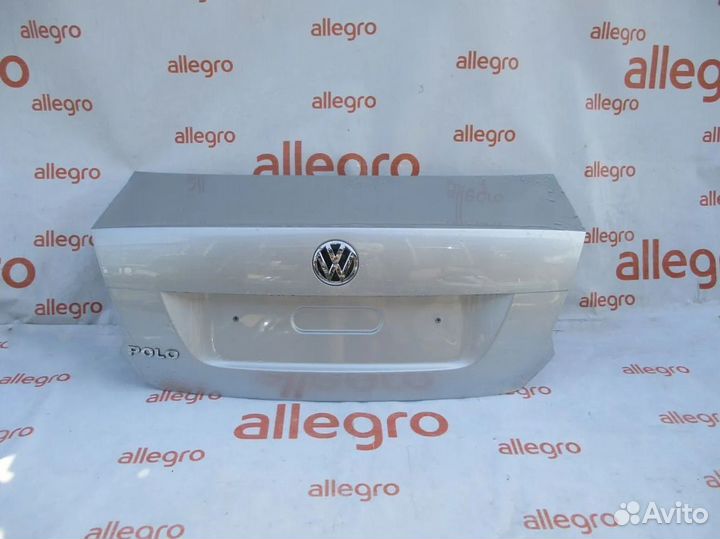 VW Polo 5 Sedan крышка багажника