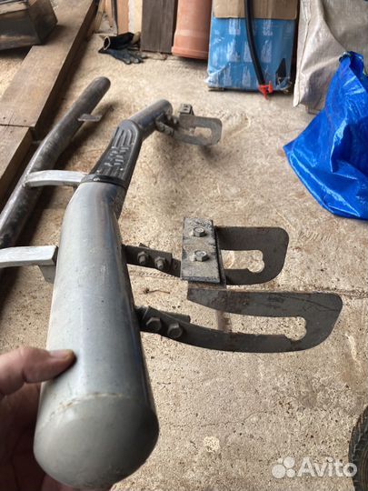 Защита бамперов шевинива передняя и задняя