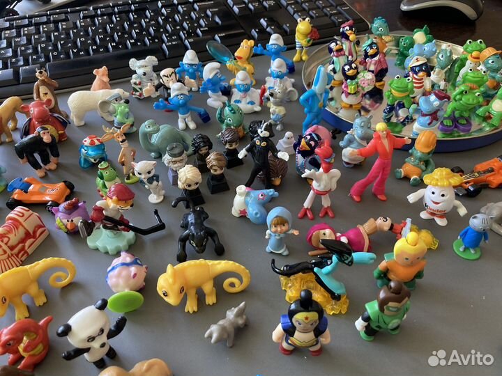 Игрушки из киндера и макдональдс