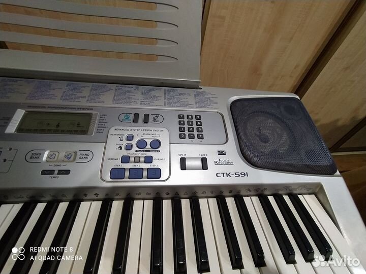 Синтезатор casio ctk