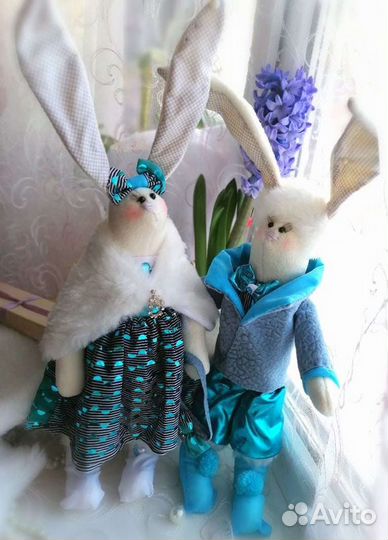 Зайка Тильда. Заяц.Интерьерная кукла. Зайчик