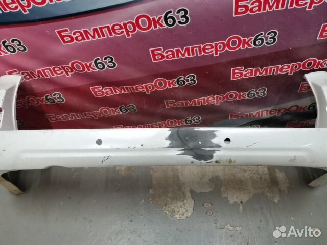 Бампер задний Toyota Land Cruiser