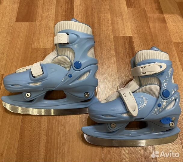 Коньки раздвижные nordway 30-33