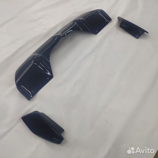 Диффузор и клыки Performance на BMW X6 F16