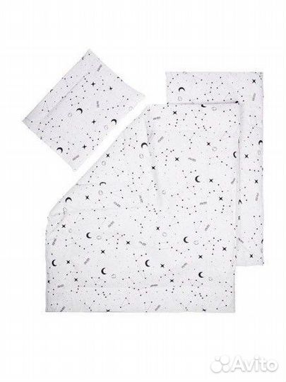 Комплект в коляску подушка матрас одеяло