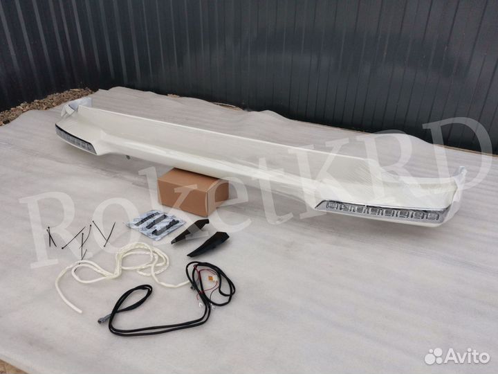 Обвес Land Cruiser 200 12-2015 год Передний LED