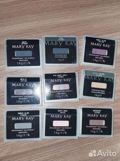 Тени для век, румяна пудра, Mary Kay