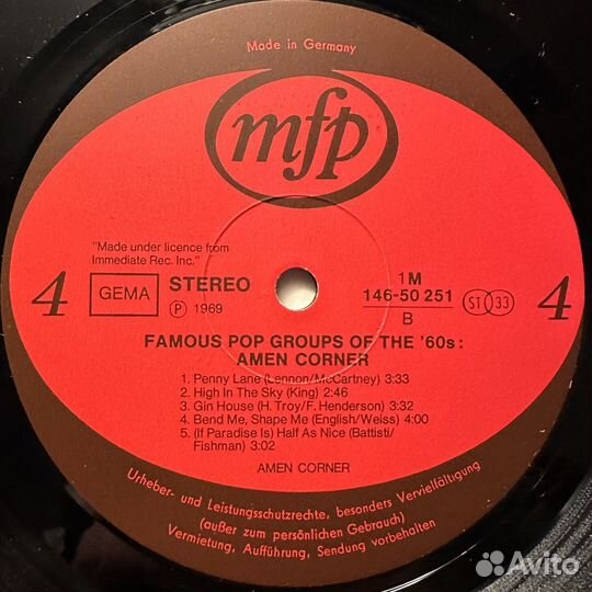 Small Faces & Amen Corner – Famous Popgroups Of