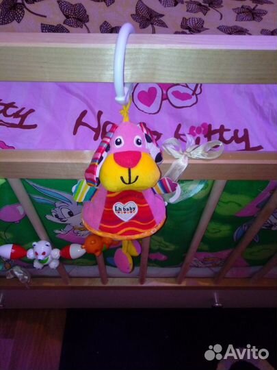 Игрушки подвес, трещетка, неваляшка, погремушка