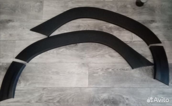 Накладки на арки renault duster