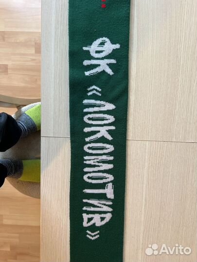 Шарф фк локомотив с росписью тикнизяна