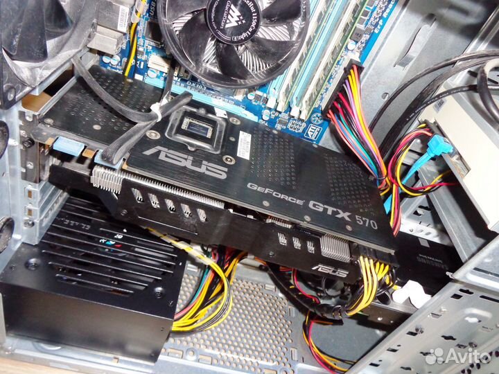 Компьютер i7 12Gb gtx570 ssd500 + 1Tb