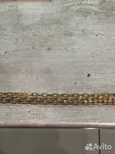 Винтажное колье цепи Monet