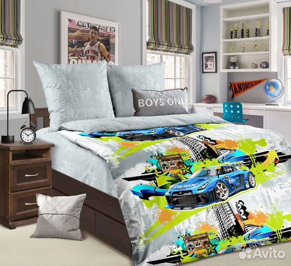 Детское постельное белье 1,5 спальное из г.Иваново