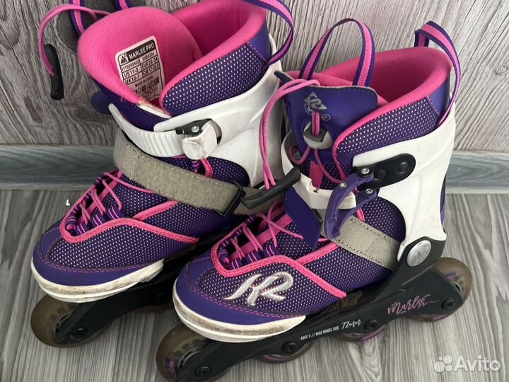 Роликовые коньки k2 раздвижные 29-34