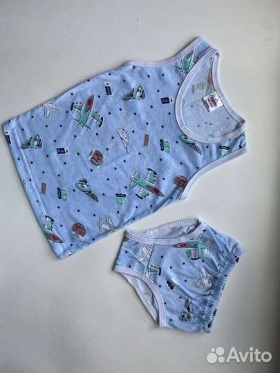 Детская одежда (футболки, пижамы, майки, платья)