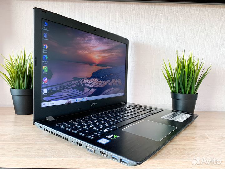 Игровой ноутбук Acer i7/GeForce/8Gb/SSD