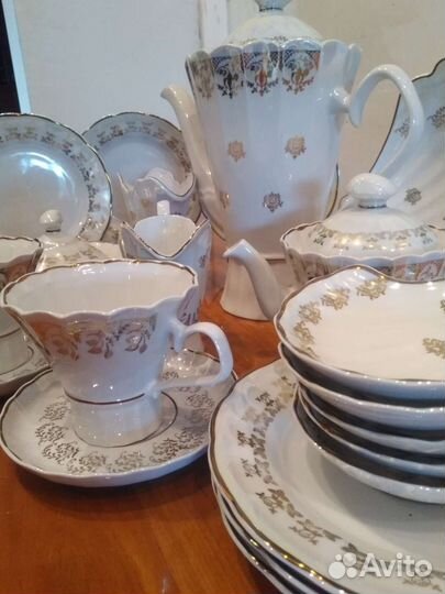 Сервиз чайный фарфор Коростень