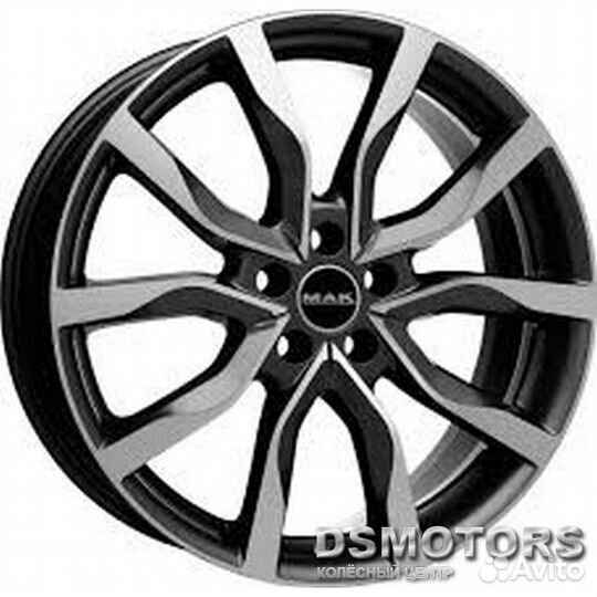 Диски Highlands 8/19 5x120 ET38 d72.6 GUN metmirro