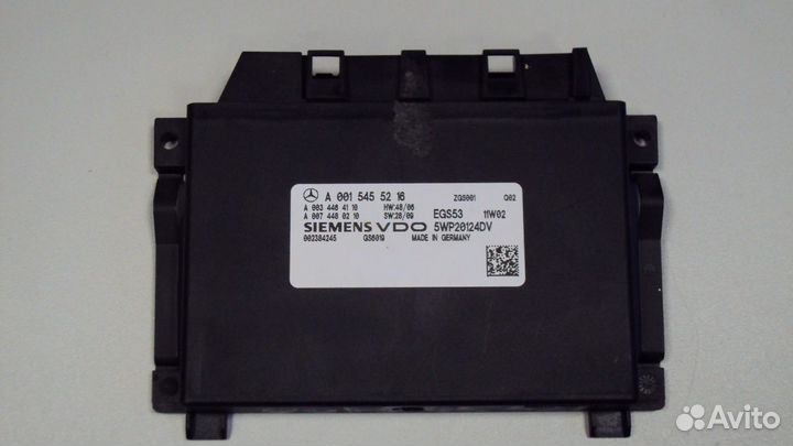 Блок управления Коробкой мерседес 0015455216