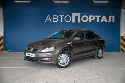 Volkswagen Polo 1.6 AT, 2017, 161 000 км