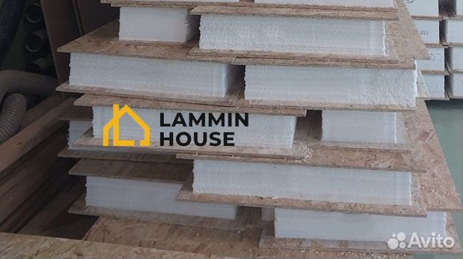 Сип панели 2500х1250х74 мм. Все типы