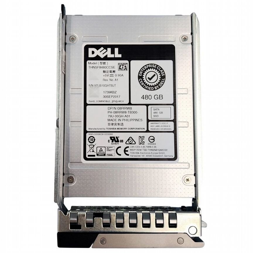 [8RRW8] Жесткий Диск Dell 480gb Sata3 2,5" Ssd 8rrw8