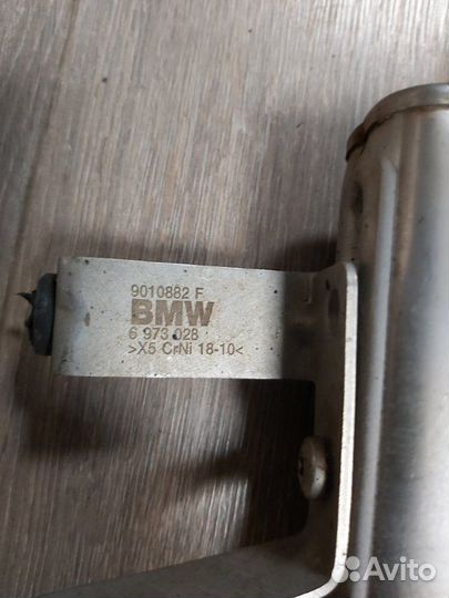 Приемная труба глушителя Bmw X5 3.0D E70 M57N2