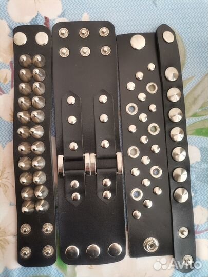 Кожаный браслет