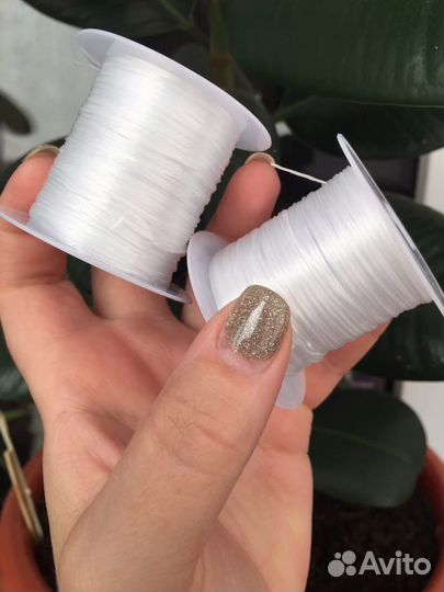 Спандекс резинка для браслета и тросик ювелирный