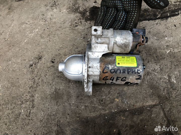 Стартер Hyundai Solaris-2 1.6 G4FG АКПП