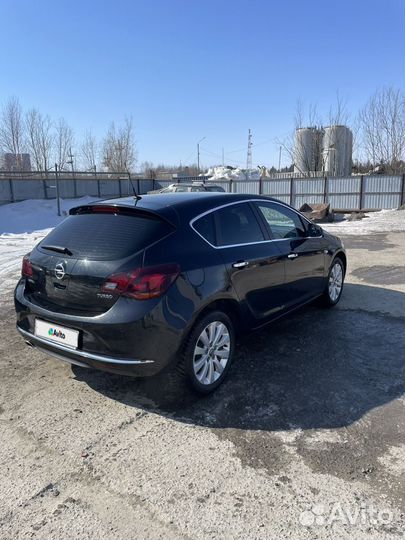 Opel Astra 1.6 AT, 2013, 106 000 км