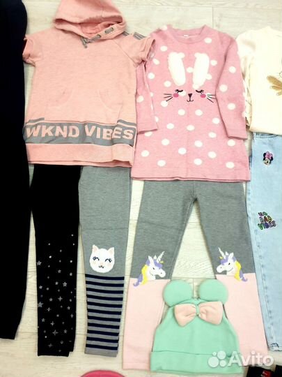 Детская одежда пакетом для девочки 116-122