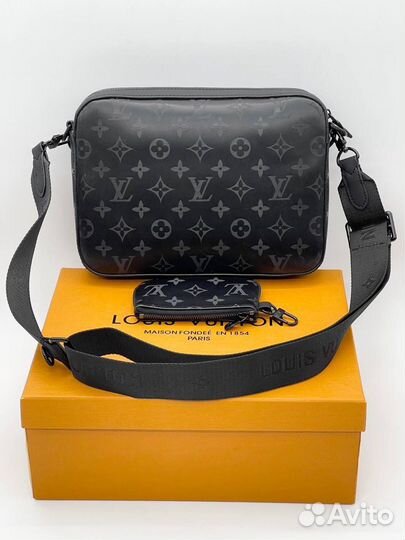 Сумка натуральная кожа louis vuitton