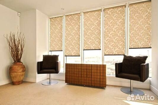 Рулонные шторы с Алисой / умные шторы