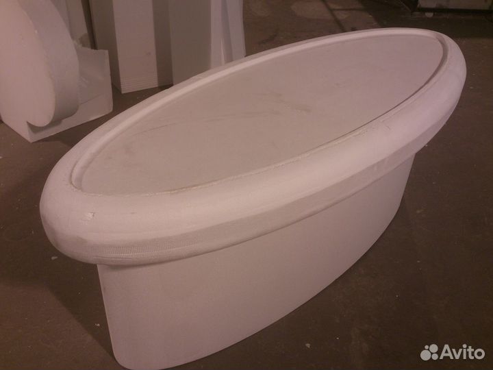 Лежаки в хамам. Сидушки для хамама. Мебель из ппс