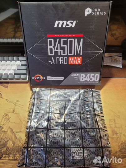 Материнская плата MSI B450M-A PRO MAX