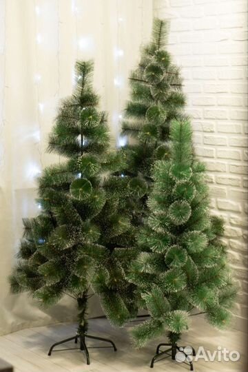 Искусственные ёлки, новогодние елки + гирлянда