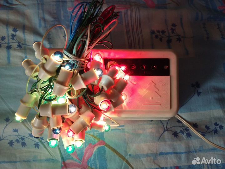 Ёлочная музыкальная гирлянда СССР